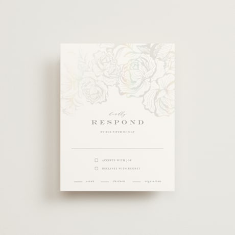 Gloss-Press RSVP Cards