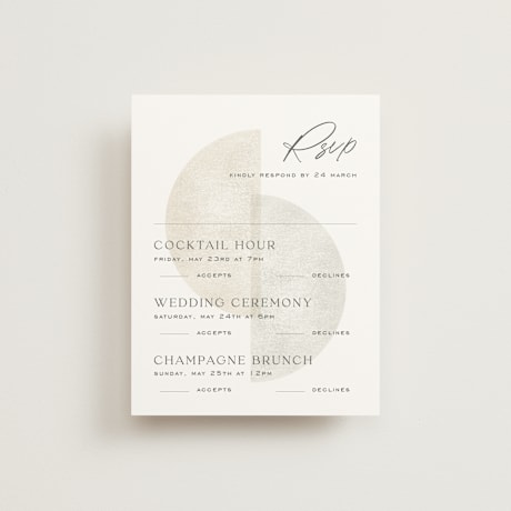 Multi-Event RSVP Cards