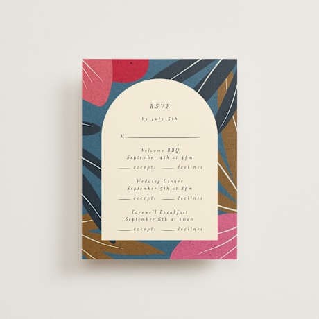 Multi-Event RSVP Cards