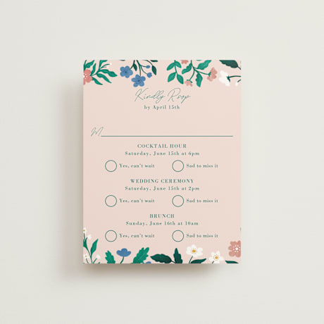 Multi-Event RSVP Cards