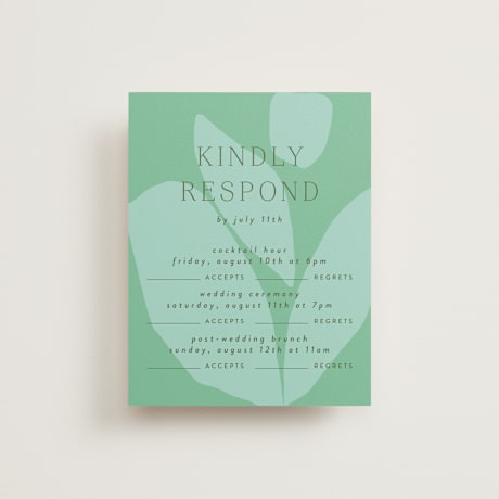 Multi-Event RSVP Cards