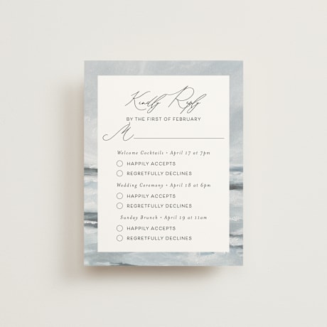 Multi-Event RSVP Cards