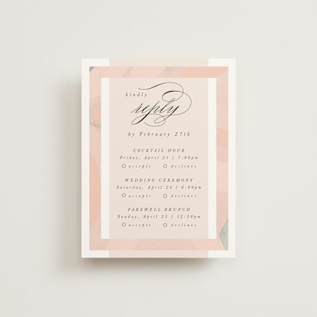 Multi-Event RSVP Cards