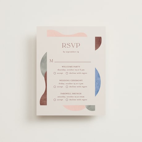 Multi-Event RSVP Cards