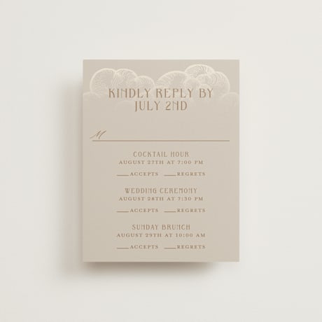 Multi-Event RSVP Cards