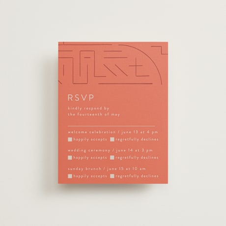 Multi-Event RSVP Cards