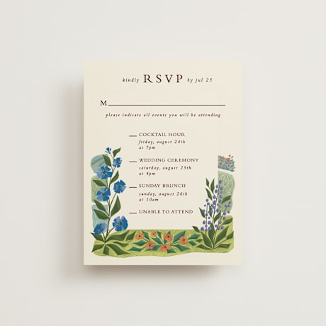 Multi-Event RSVP Cards