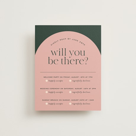 Multi-Event RSVP Cards