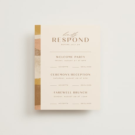 Multi-Event RSVP Cards