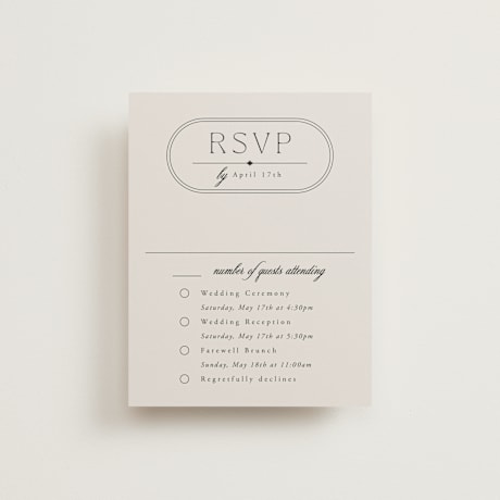 Multi-Event RSVP Cards