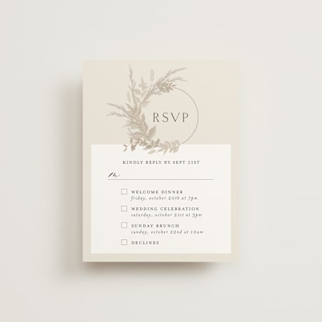 Multi-Event RSVP Cards