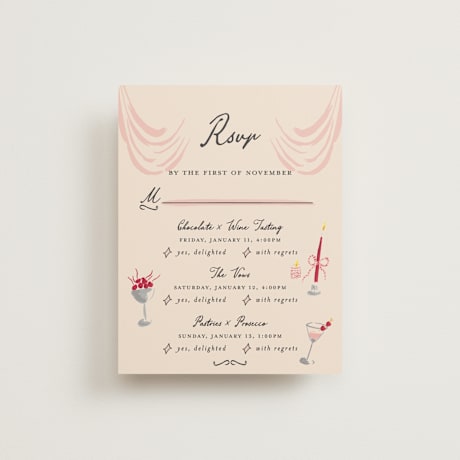 Multi-Event RSVP Cards