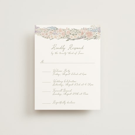 Multi-Event RSVP Cards