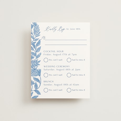 Multi-Event RSVP Cards