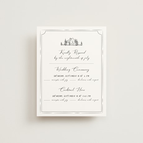 Multi-Event RSVP Cards