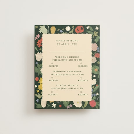 Multi-Event RSVP Cards