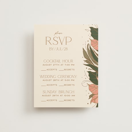 Multi-Event RSVP Cards
