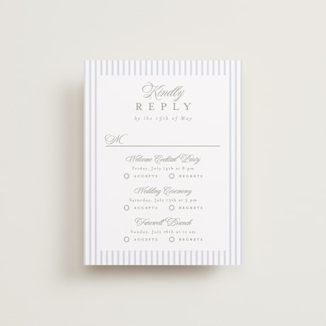 Multi-Event RSVP Cards