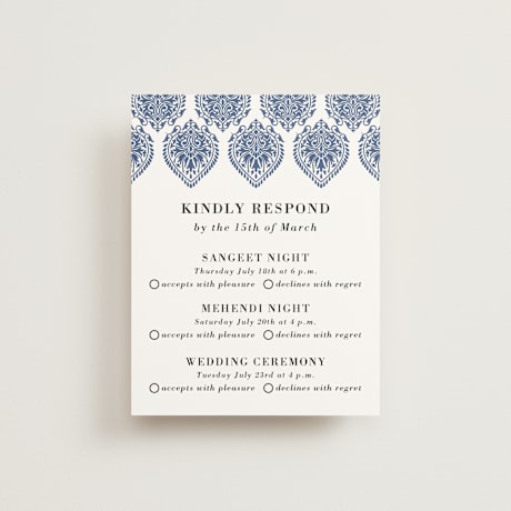 Multi-Event RSVP Cards
