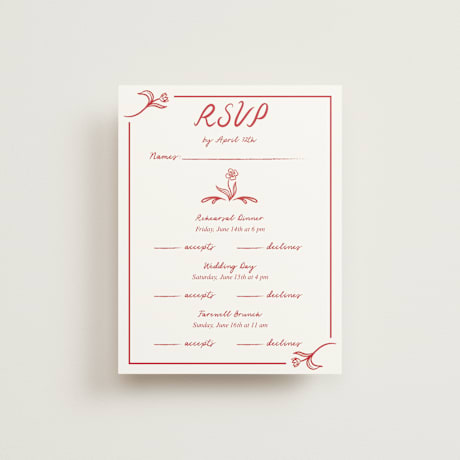 Multi-Event RSVP Cards