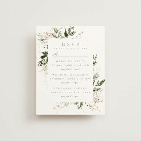 Multi-Event RSVP Cards