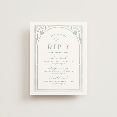 Multi-Event RSVP Cards