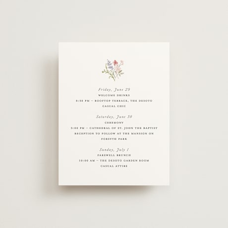 Multi-Event RSVP Cards