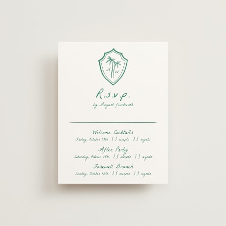 Multi-Event RSVP Cards