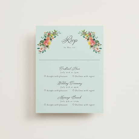 Multi-Event RSVP Cards