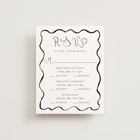 Multi-Event RSVP Cards