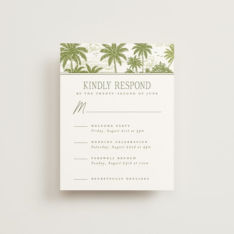 Multi-Event RSVP Cards