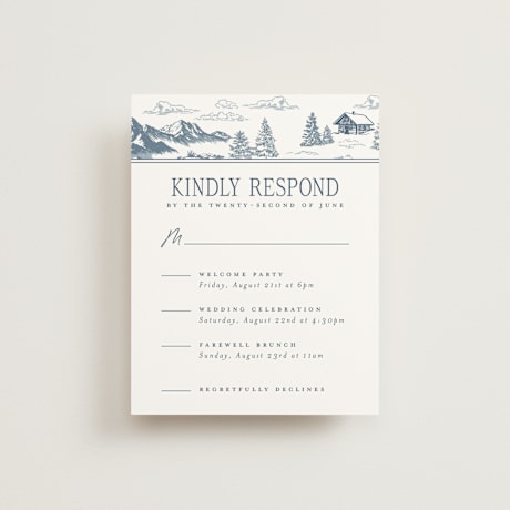 Multi-Event RSVP Cards