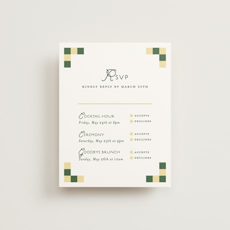 Multi-Event RSVP Cards