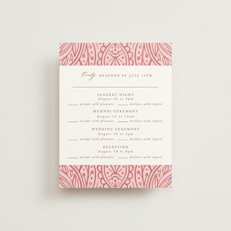 Multi-Event RSVP Cards