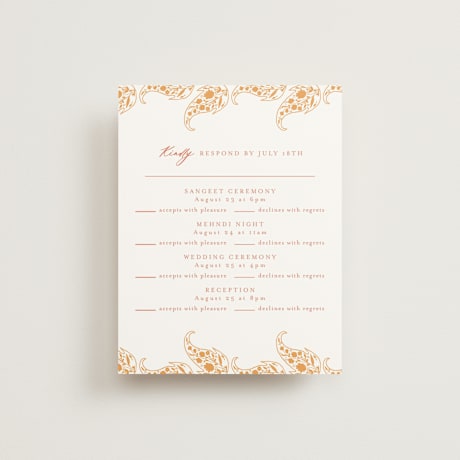 Multi-Event RSVP Cards