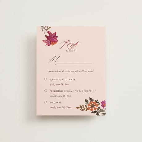 Multi-Event RSVP Cards