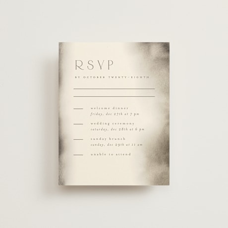 Multi-Event RSVP Cards