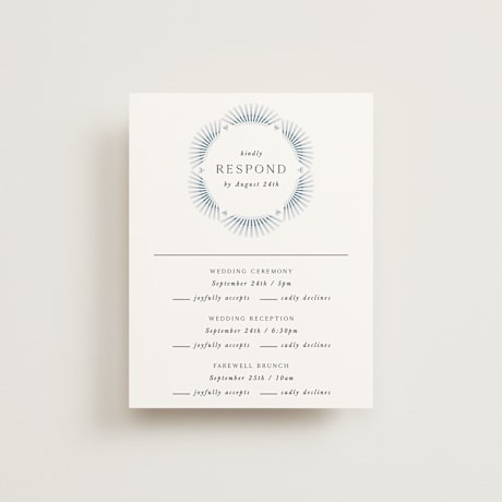 Multi-Event RSVP Cards