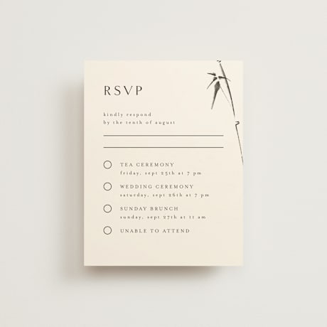Multi-Event RSVP Cards