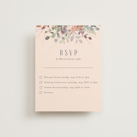 Multi-Event RSVP Cards