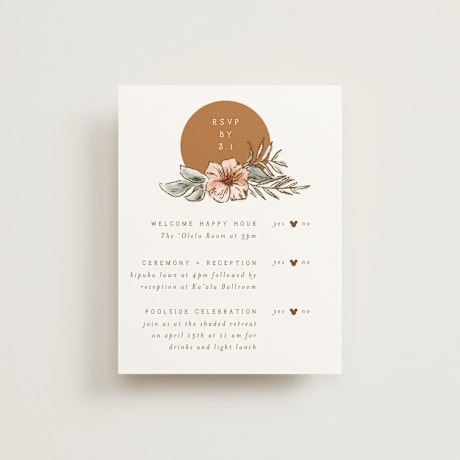 Multi-Event RSVP Cards