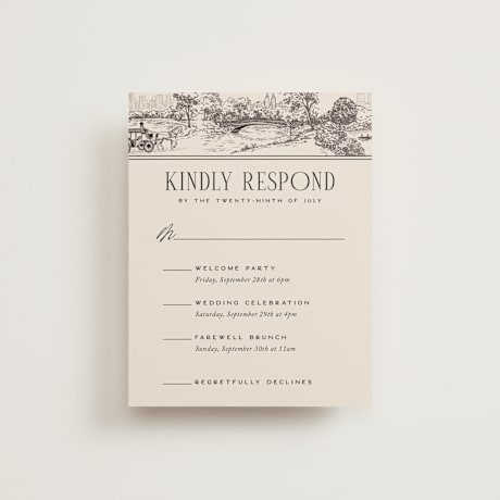 Multi-Event RSVP Cards