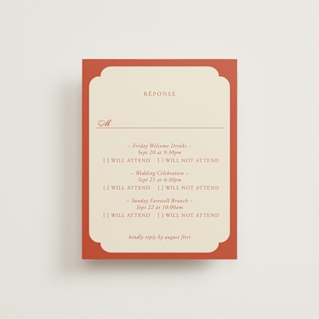 Multi-Event RSVP Cards