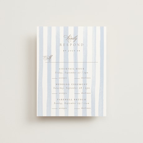 Multi-Event RSVP Cards