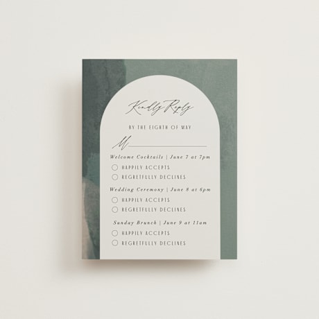 Multi-Event RSVP Cards