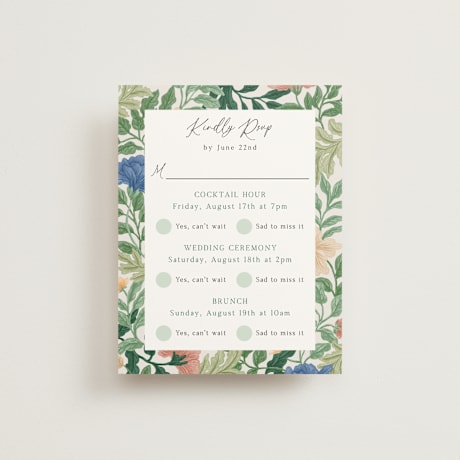 Multi-Event RSVP Cards