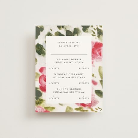 Multi-Event RSVP Cards