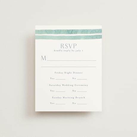 Multi-Event RSVP Cards