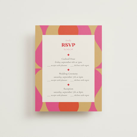 Multi-Event RSVP Cards