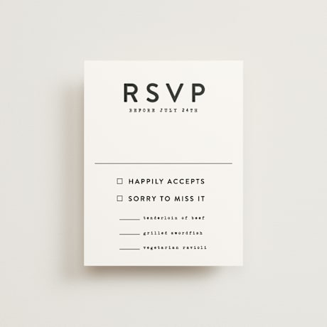 RSVP Cards